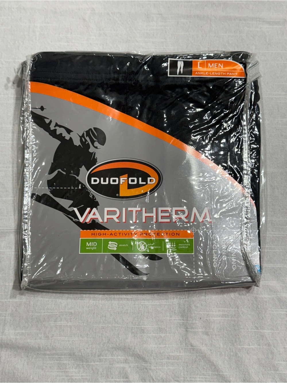 Varitherm Men’s Black Thermal Base Layer Pants